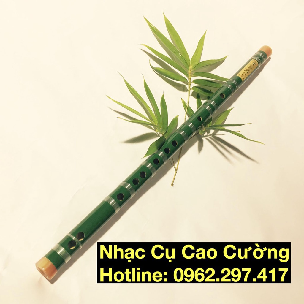 Sáo Trúc Dizi Xanh Ngọc Nhac Cụ Cao Cường