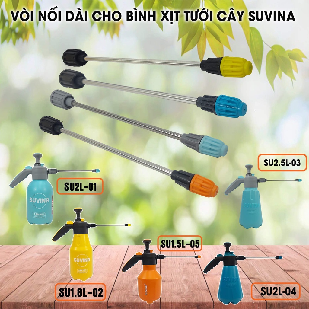Bình xịt Suvina