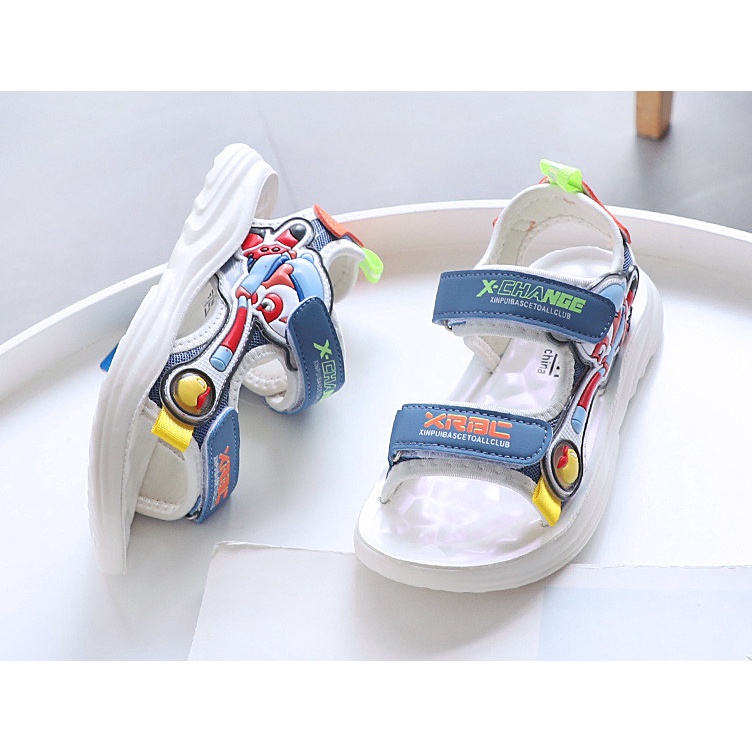 Sandal bé trai bé gái- Dép sandal cao cấp hình ngộ nghĩnh đáng yêu đế mềm chống trơn trượt