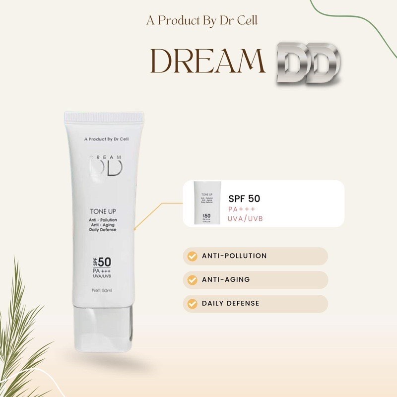 DD Cream - Kem Chống Nắng Trang Điểm Dr Cell