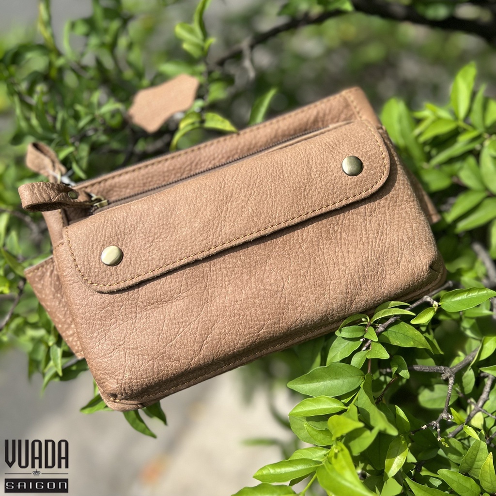 TÚI BAO TỬ DA BÒ THẬT BT15