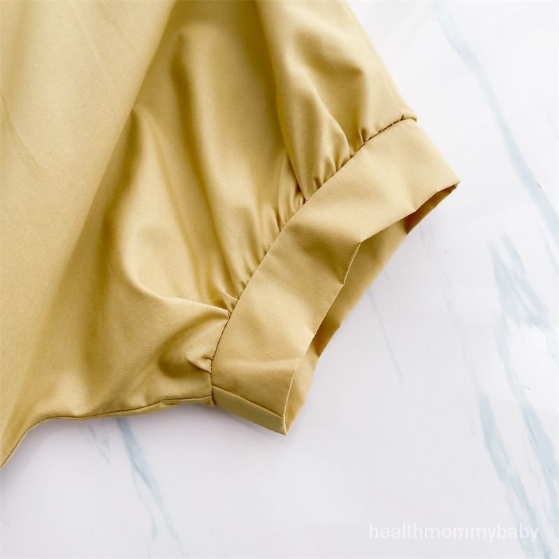 Trang Phục Cho Con Bú Váy Liền Đi Ra Ngoài  Tay Ngắn  Dài Bà Bầu Rộng Rãi Phối Màu Chít EoTÁo Sơ Mi  Áo Cho Con Bú