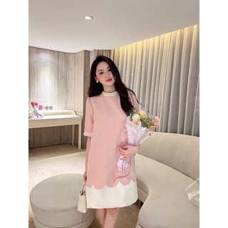 Váy dạ hồng baby