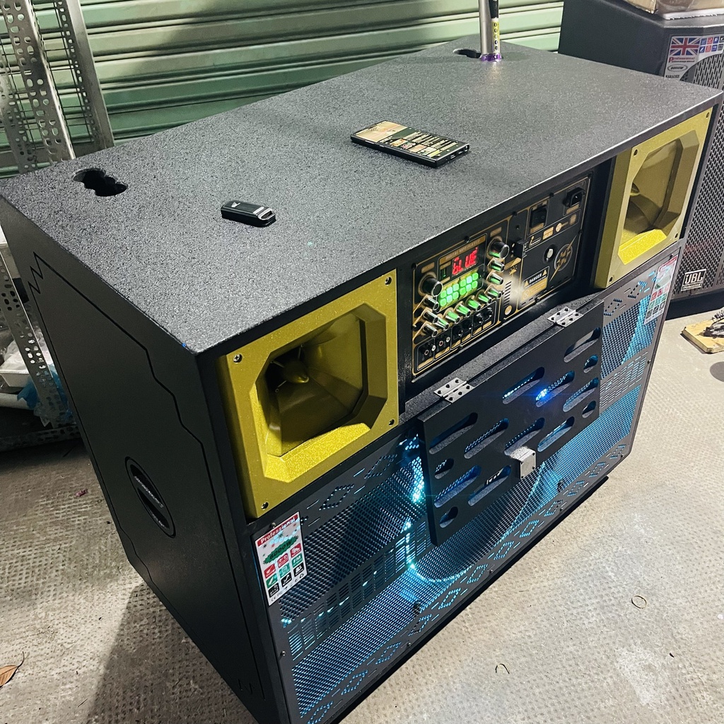 THÀNH PHẨM VÀ VỎ THÙNG LOA KÉO 2 BASS 30 1 BASS 40 2 TRELB - CHUYÊN LOA KÉO CÔNG SUẤT LỚN