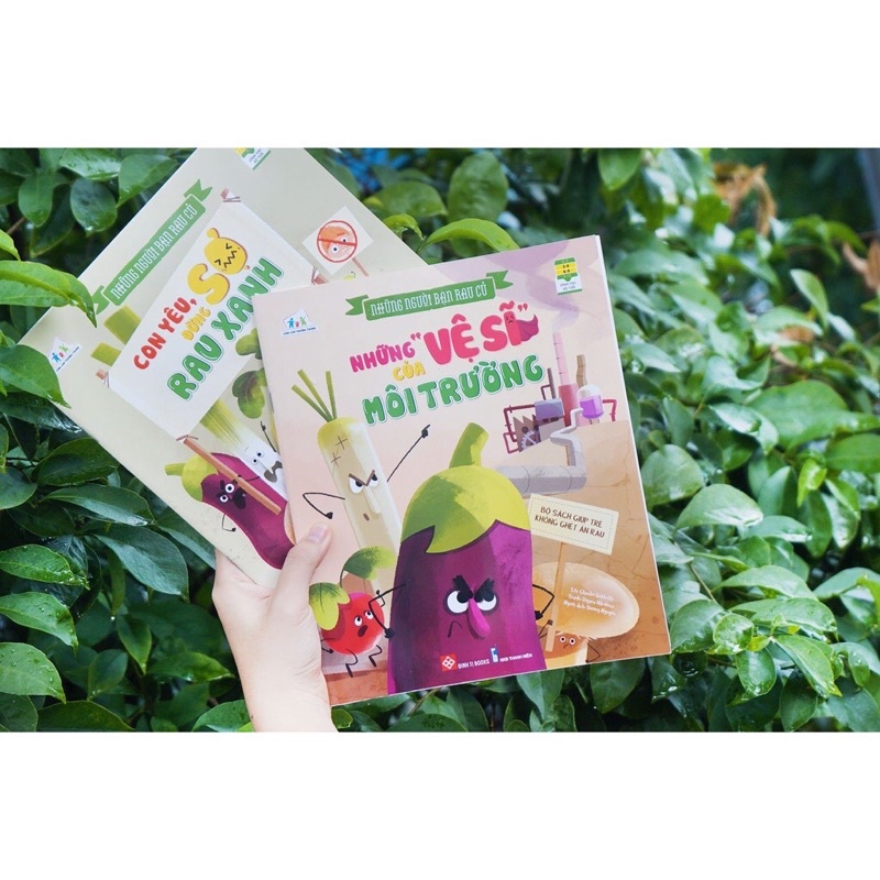Sách - Những Người Bạn Rau Củ - Con Yêu, Đừng Sợ Rau Xanh - DTI