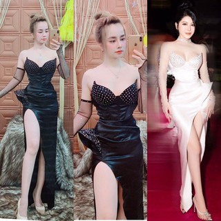 cup body dài đính đá kèm bao tay đá kèm hình thật