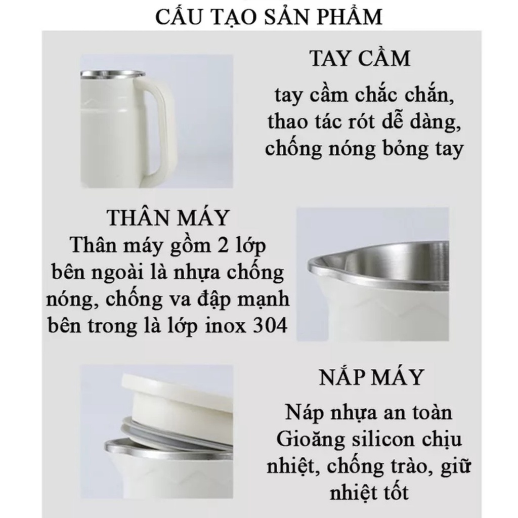 Máy làm  sữa hạt xutaotao tại nhà tiện dụng