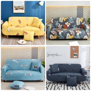 Tấm bọc sofa tại nhà họa tiết đáng yêu cho ghế 1,2,3,4 chỗ (bảng màu H)