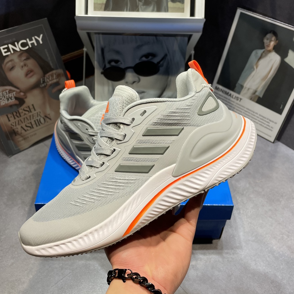 Giày Thể Thao Nam Adidas Aphamagma Bản Mới Nhất 2022 - Phiên Bản XÁM CAM FULL