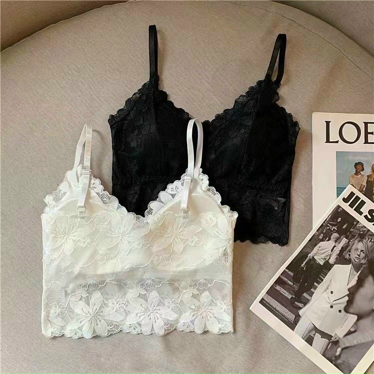 Áo ngực bra ren 2 dây đệm mỏng. ms 618