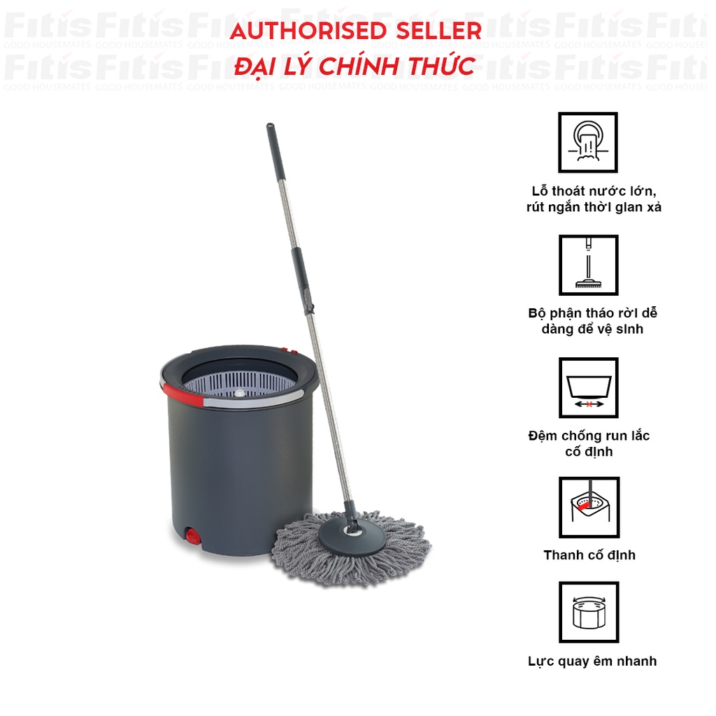 Bộ lau nhà Fitis Dura Cao Cấp -Chính Hãng 100%