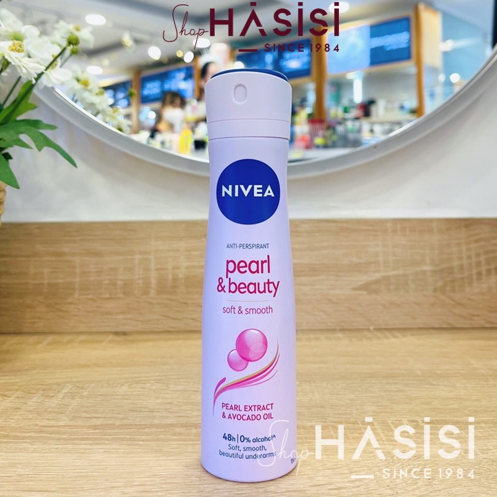 XỊT KHỬ MÙI TOÀN THÂN NIVEA - Pearl & Beauty 150ml