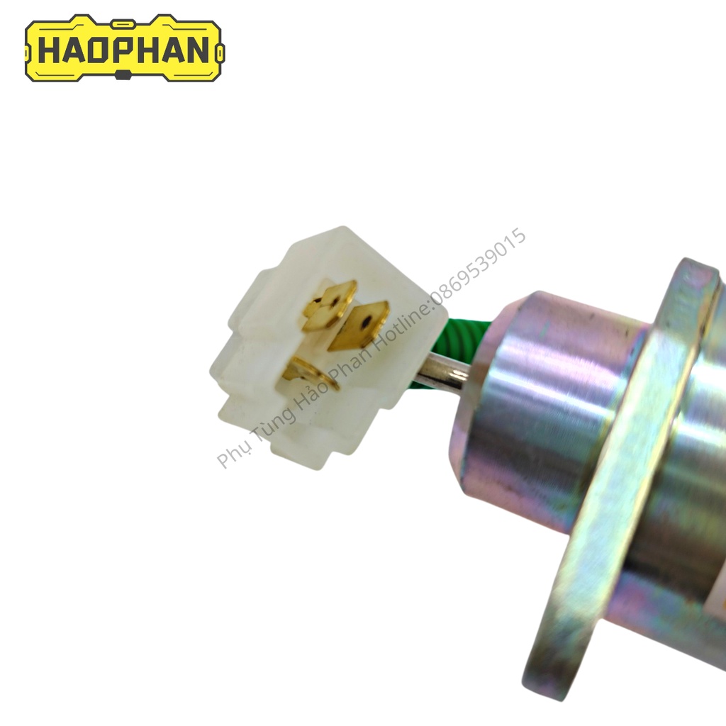 Solenoid Rơ le tắt máy  R55/PC40/55 điện áp 12V dùng cho máy xúc và loại máy công trình khác