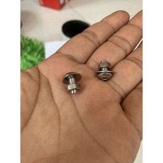 bộ ốc inox bắt logo win 100