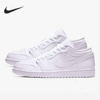 Giày thể thao jordan low white cổ thấp bản quản châu - giày sneakers air jordan 1 low trắng cao cấp full box bill