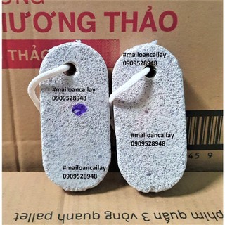 Đá bọt biển chà chân hình oval