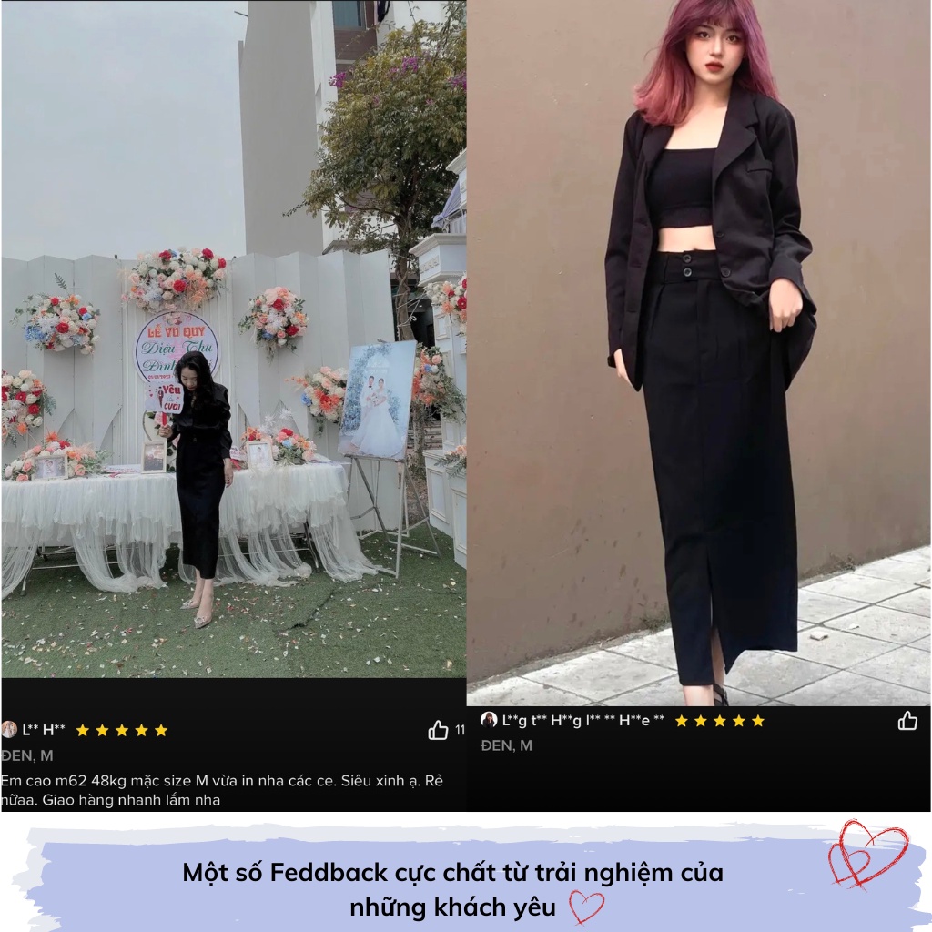 Chân Váy Bút Chì Dáng Dài Siêu Tôn Dáng MS68