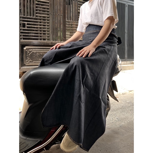 Váy Chống Nắng Xẻ Tà Kaki Dày Mềm Có Túi Phù Hợp Cho Xe Số Xe Ga Và Ngồi Sau Có Nút Bấm Chắc Chắn Talabishop