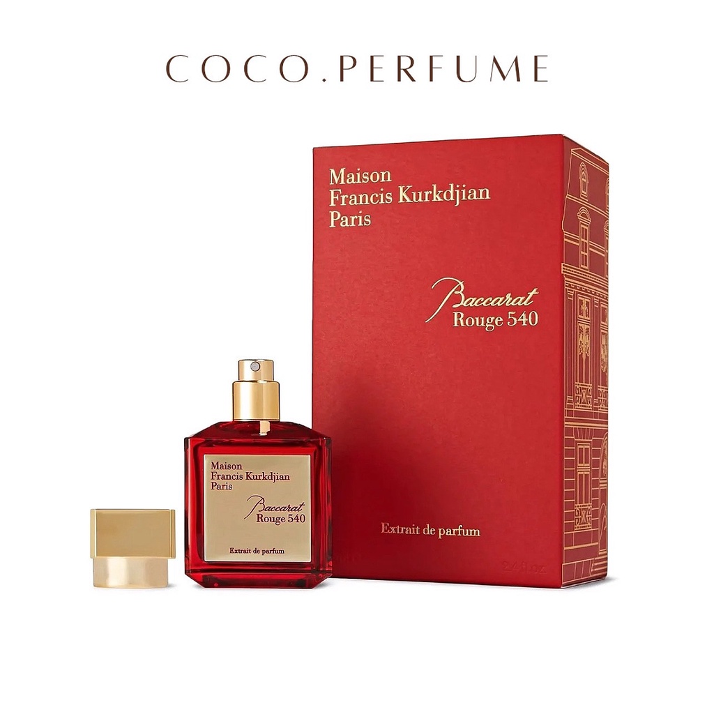 Nước Hoa Nữ Maison MFK Baccarat Rouge 540 hương thơm ngọt ngào quyến rũ - coco.cosmetic