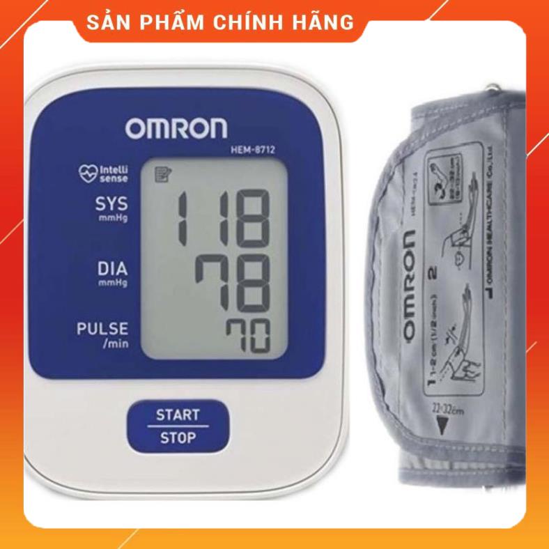Máy đo huyết áp bắp tay Omron HEM - 8712 BH 5 năm chính hãng