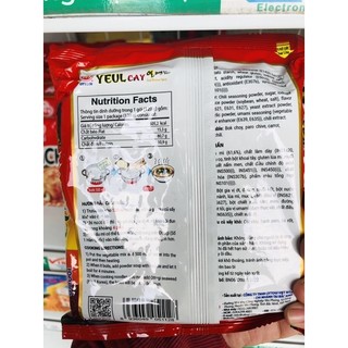 Mì YEUL cay Hàn Quốc gói 120g