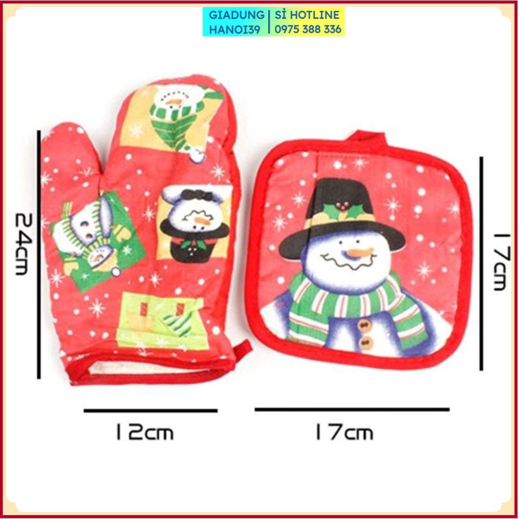 Găng tay cách nhiệt, dụng cụ cầm đồ nóng chống trượt dùng cho nhà bếp đa năng tiện lợi