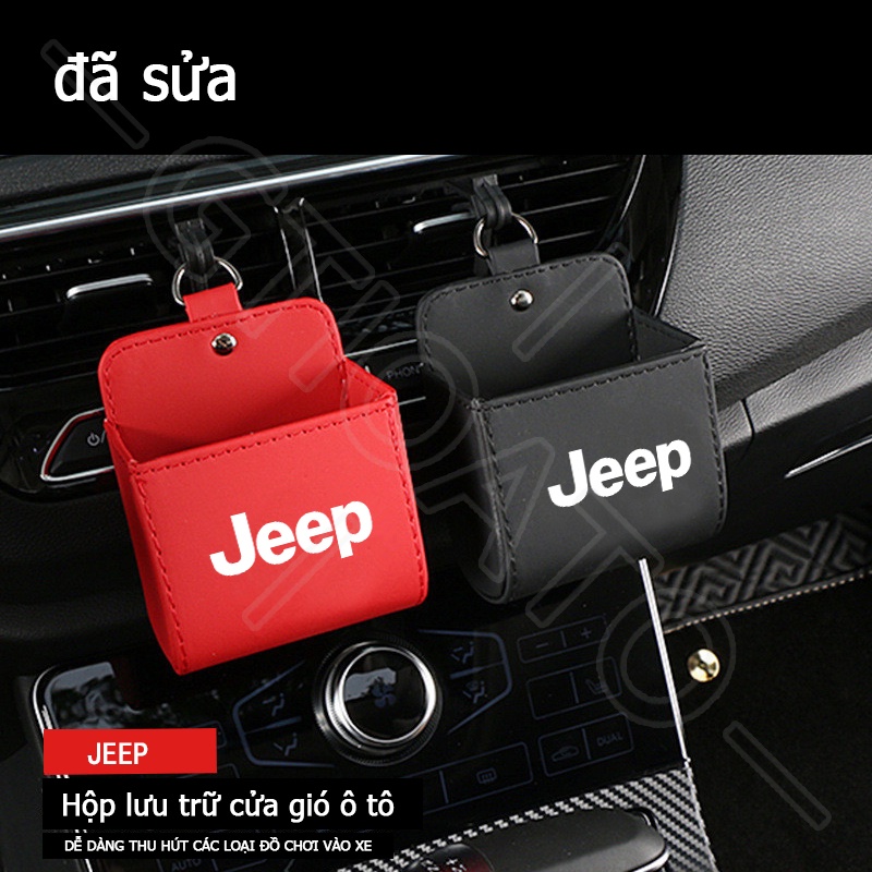 GTIOATO HộP ĐựNg Đồ TrêN Ô Tô Hộp Đựng Điện Thoại Trên Oto Lỗ Thông Gió Ô Tô Hộp Đựng Đồ Trên Xe Ô Tô Trang Trí NộI ThấT Ô Tô Cho Jeep Wrangler Gladiator Cherokee Compass