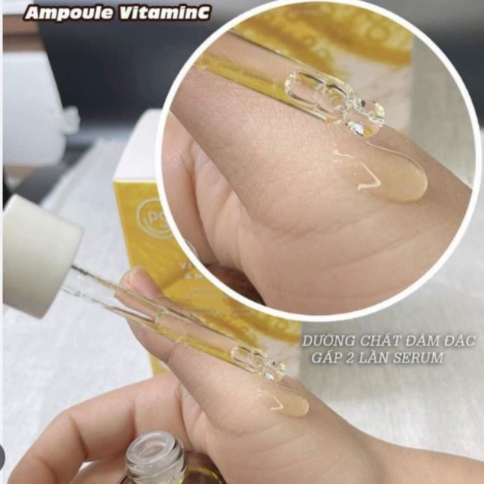 Tinh Chất Dưỡng Trắng Mờ Thâm Nám Prettyskin Vitamin C Ampoule Serum 50ml