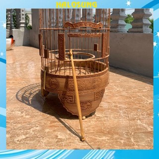 Cầu đứng chim Halosung cầu chim khuyên cầu đứng vẹt,chào mào phụ kiện lồng chim PK01