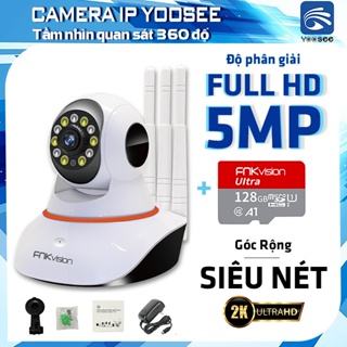 Camera wifi Yoosee Full HD FNKvision A13 quay phim có màu- xoay 360 độ