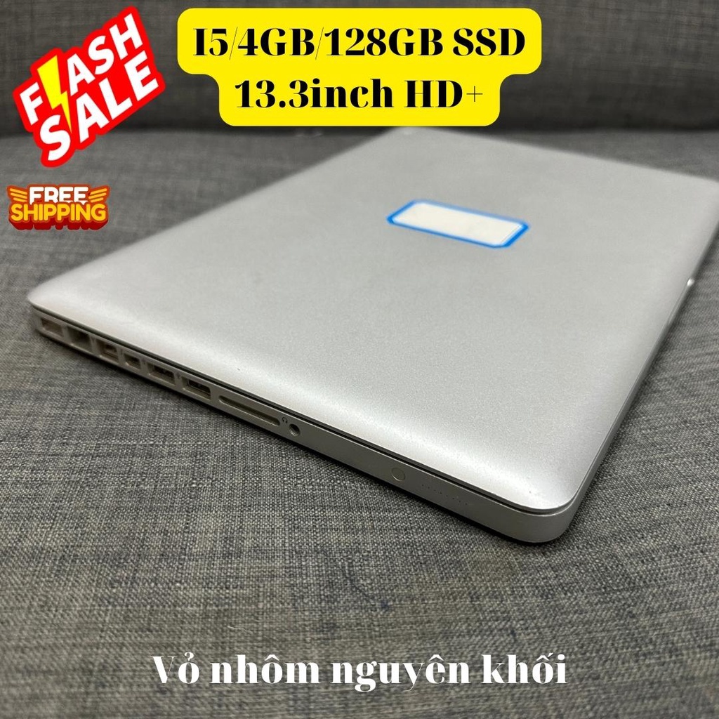 Laptop cũ giá rẻ (I5/4GB/128GB SSD), màn 13.3 inch HD+, vỏ nhôm nguyên khối, loa siêu hay, WIN 10,chơi game, vp OK | BigBuy360 - bigbuy360.vn