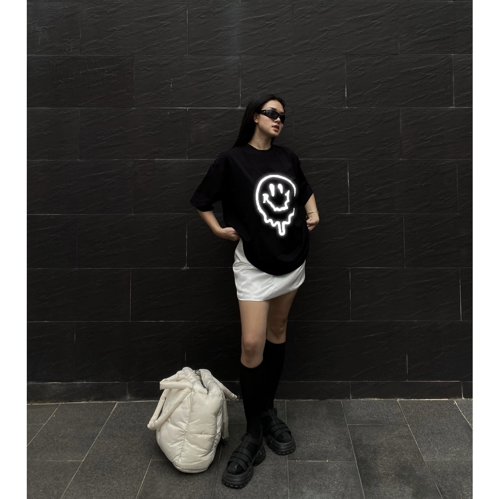 REU Áo Thun REUNION R'FACE Phản Quang Tay Lỡ Localbrand Chính Hãng