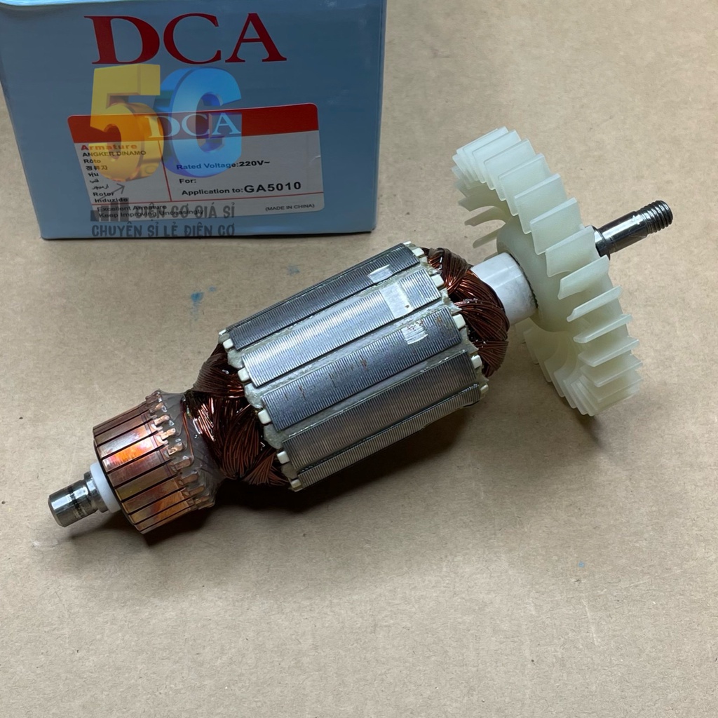 Rotor DCA Máy Mài Makita 6010 - 6020 - 5010 - 5020 - GA5020 - GA6020 Loại TỐT