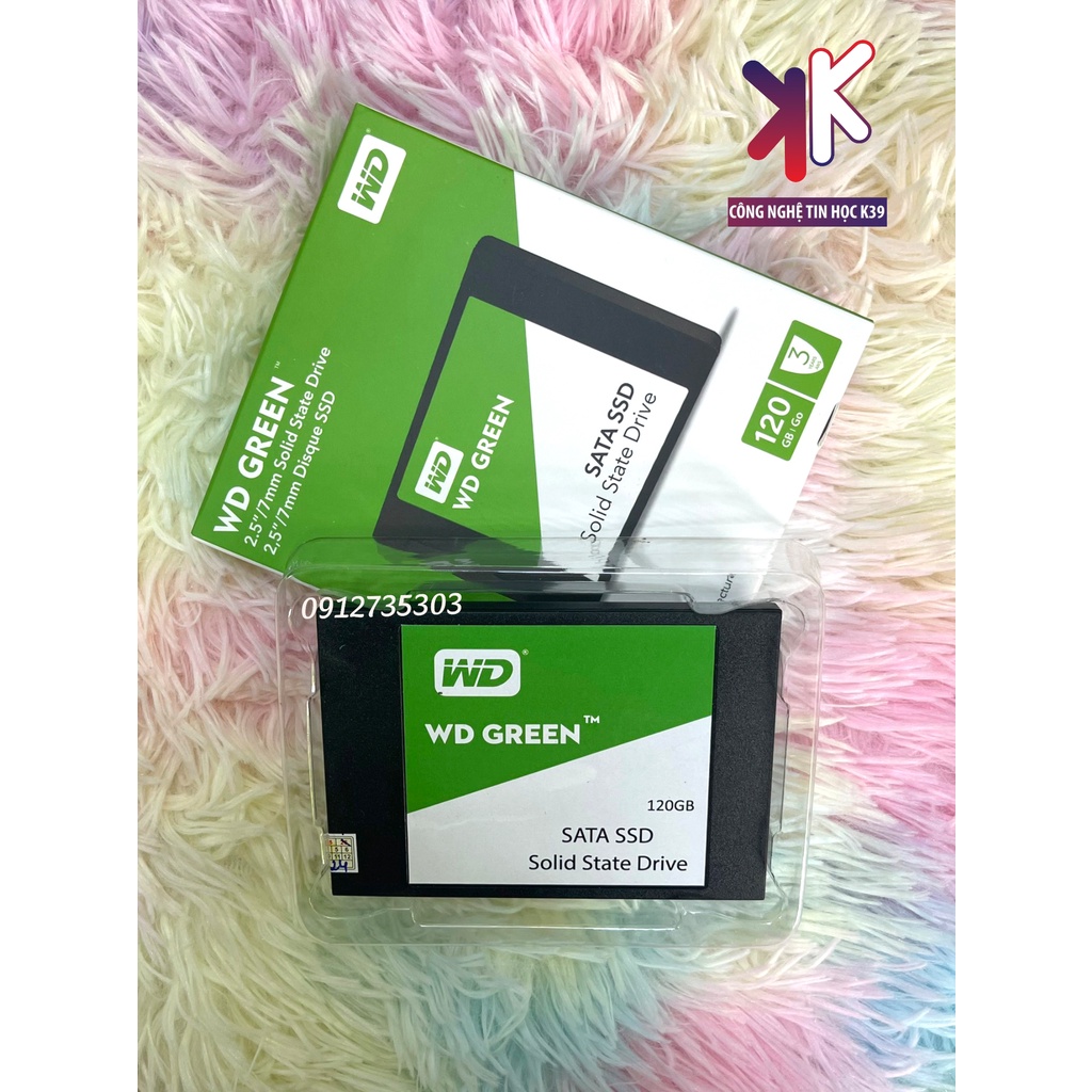 SSD Western Digital Green Sata III 120GB - 240GB bảo hành 3 năm | BigBuy360 - bigbuy360.vn