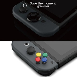 Bộ dán nút ABXY và D-Pad Skull & Co cho Joy-Con Nintendo Switch OLED / Switch 1