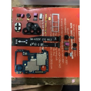 A32-4g/ bộ cam sau/cam trước/cáp nối main/cáp nguồn/loa trong/loa ngoài/cam Vân tay/khay sim/kính cam /main zin