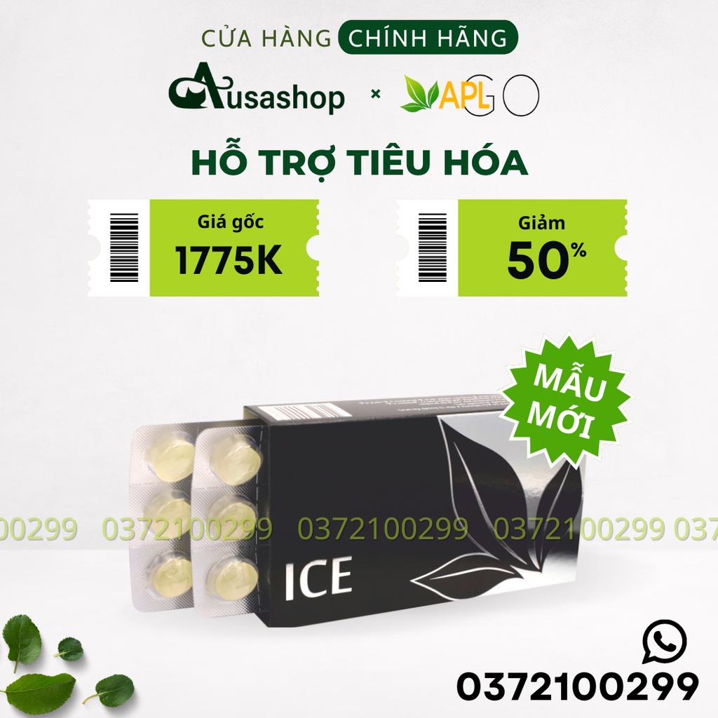 ICE – Viêm Ngậm Hỗ Trợ Tiêu Hóa APLGO - Sỉ Lẻ Giá Tốt
