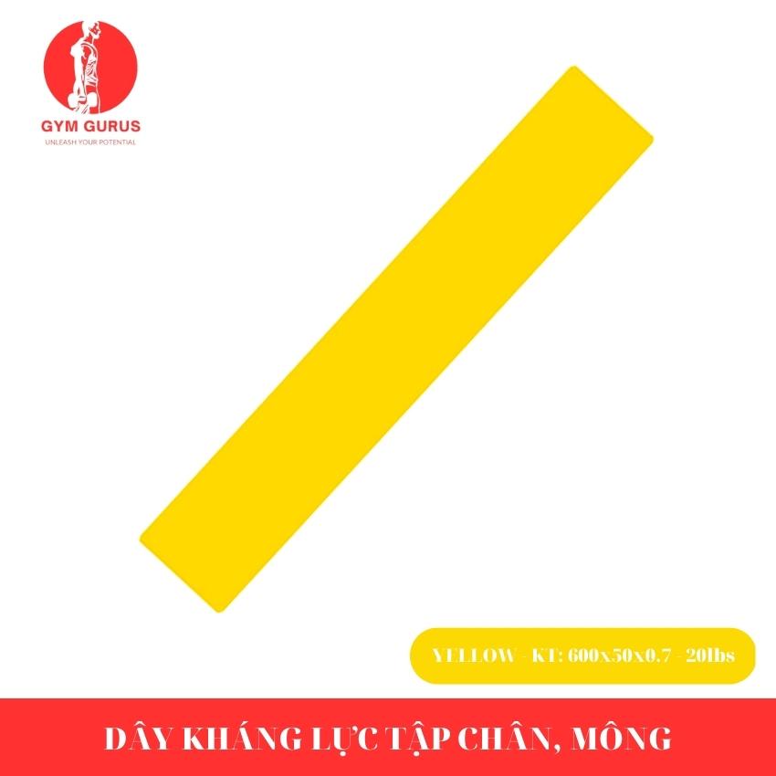 Dây kháng lực tập chân bóng đá gym mông aolikes miniband cao su GYM GURUS