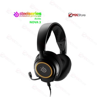 Tai nghe gaming steelseries arctis nova 3 prismsync rgb lighting mkstore