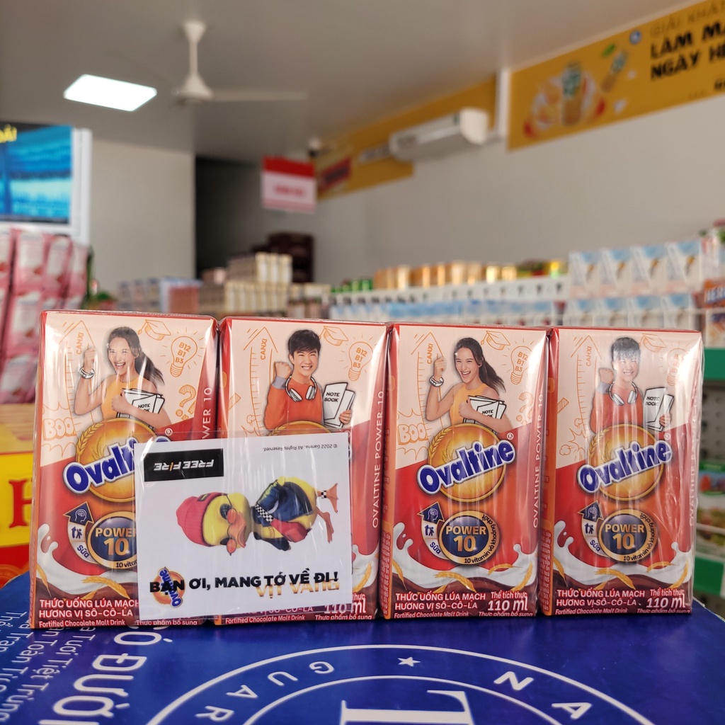 Lốc 4 Hộp Thức Uống Lúa Mạch Hương Vị Socola Ovaltine