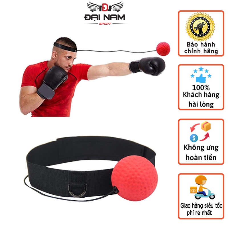 [Mã 12MINI16 giảm 30K đơn 99K] Bóng Tập Phản Xạ Boxing Treo Đầu 1 Bóng Đại Nam Sport (Hàng Loại 1)