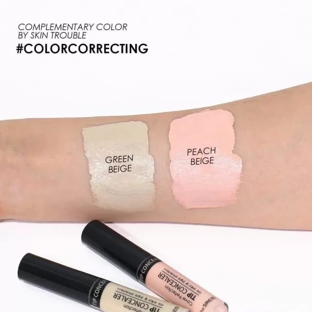 Kem Che Khuyết Điểm The Saem Cover Perfection Tip Concealer