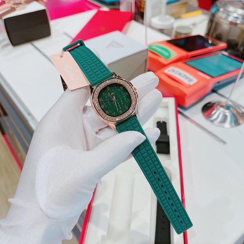 Đồng hồ nữ Scottie 31mm dây silicon bền bỉ sang trọng Mai Luxury Watch SC9145