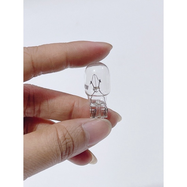 Bóng đèn xi nhan Halogen 12v10w chân T10 màu vàng & màu cam, lắp thông dụng xe gắn máy