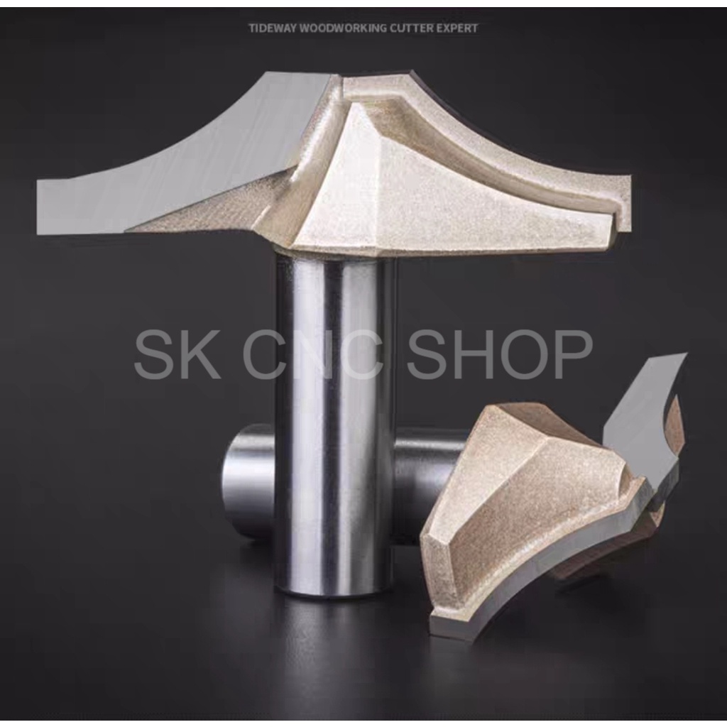 Mũi phay gỗ bo cong mặt phẳng góc - SK CNC SHOP