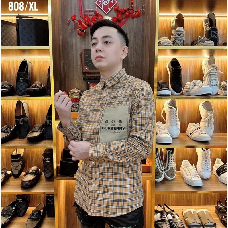 Sơ mi kẻ sọc B B R