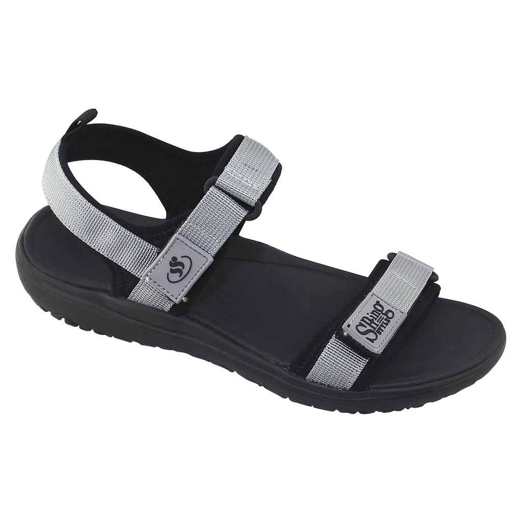 Sandal đế bằng nữ Bita's SYN.275 (Đen + Hồng + Xám + Xanh lá)