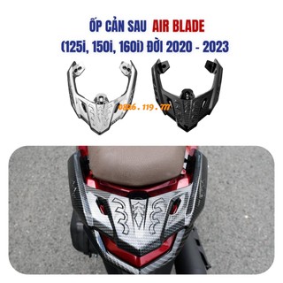 Ốp cảng xe air blade 2023 - nhúng carbon / mạ crom
