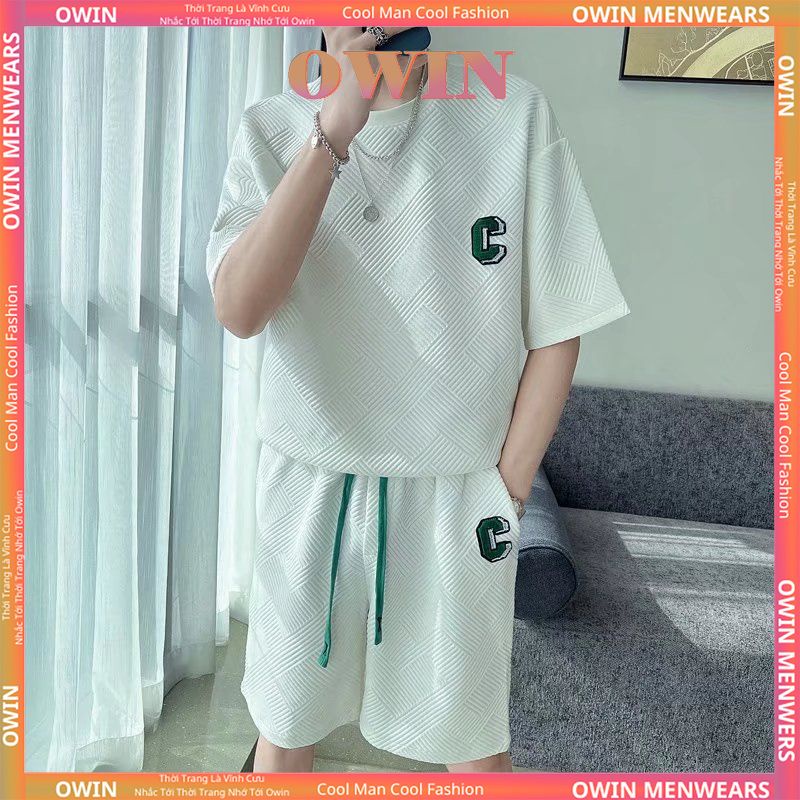 Bộ Thể Thao Nam Nữ Cotton Xốp Vân Nổi Xịn Xò, Bộ Đồ Xốp Cao Cấp Co Giãn Thoải Mái BO06 - OWIN