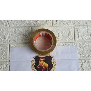 [GIÁ TẠI XƯỞNG] Băng Dính Trâu Vàng Đất Việt 0.2kg Mầu Đục dài 100m rộng 2.5cm (lõi mỏng)